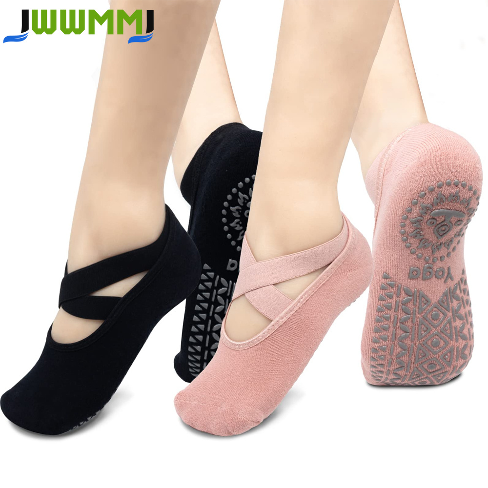 1Pair Yoga Socks for Women Non - Pilate Yoga Workout 评论和价格