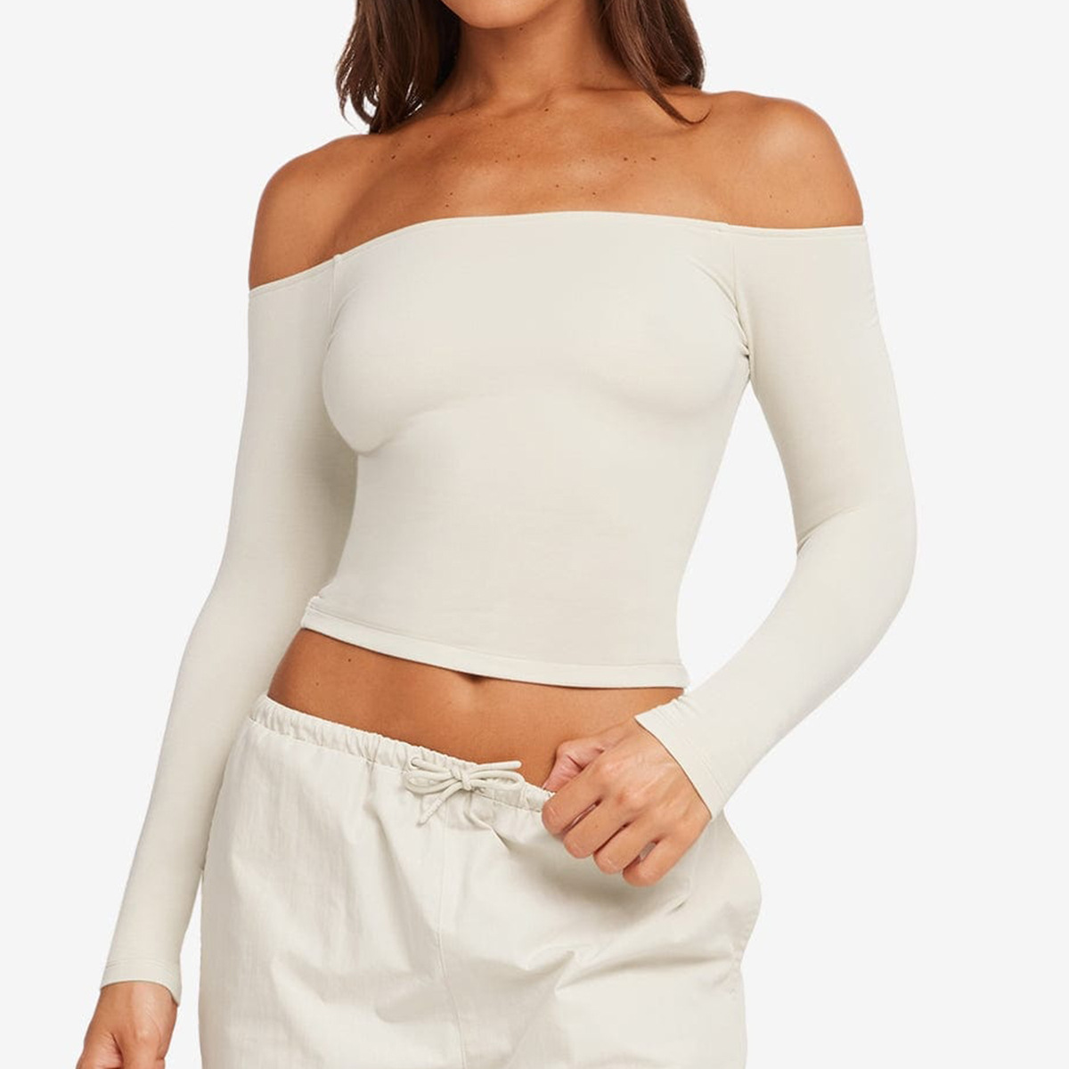 Women Yoga Shirt Off Shoulder  - Pilate Yoga Workout 评论和价格