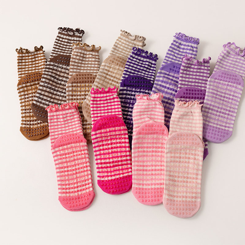 Pilates Socks Women Cotton Let - Medias Para Pilates Y Yoga 评论和价格